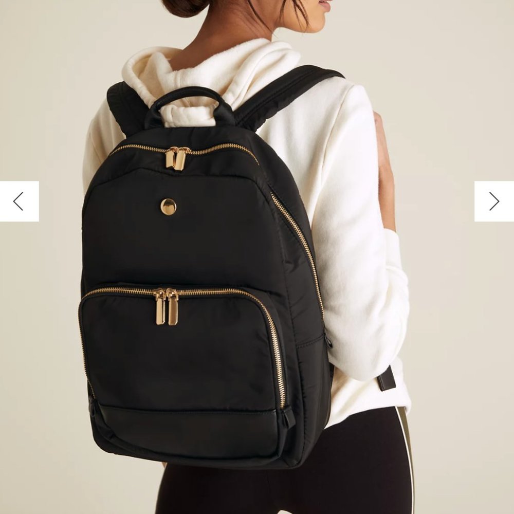 MARKS & SPENCER Laptop Backpack Black Brand New Without Tags